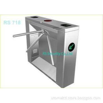 High Speed Waist Height Turnstiles Dustproof / hotel securi